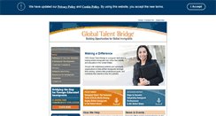 Desktop Screenshot of globaltalentbridge.org